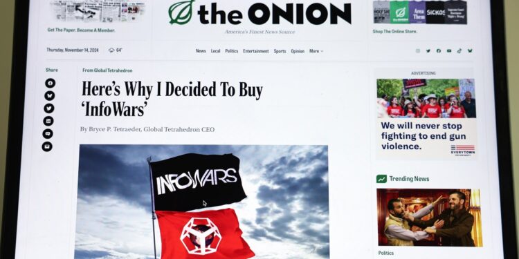 The Onion’s attempt to buy Alex Jones’ Infowars, explained